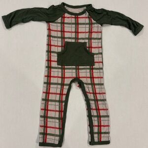 Play Kyte Baby Christmas Plaid Longall size 6-12 months.